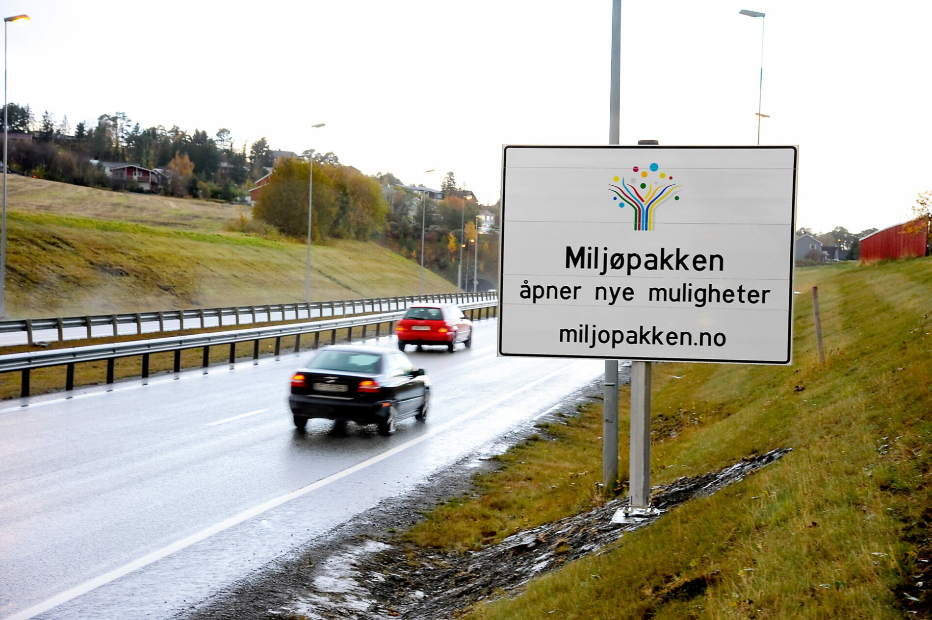 Bilde av Miljøpakken-skilt